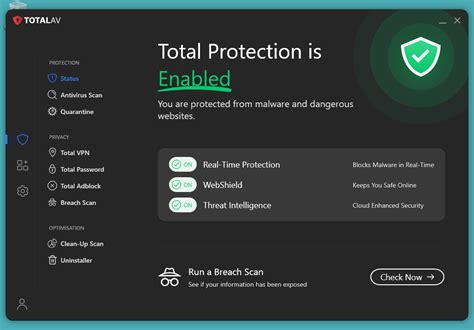 Test Protected.net Total AV 4.15 for Windows 10 (194020).
